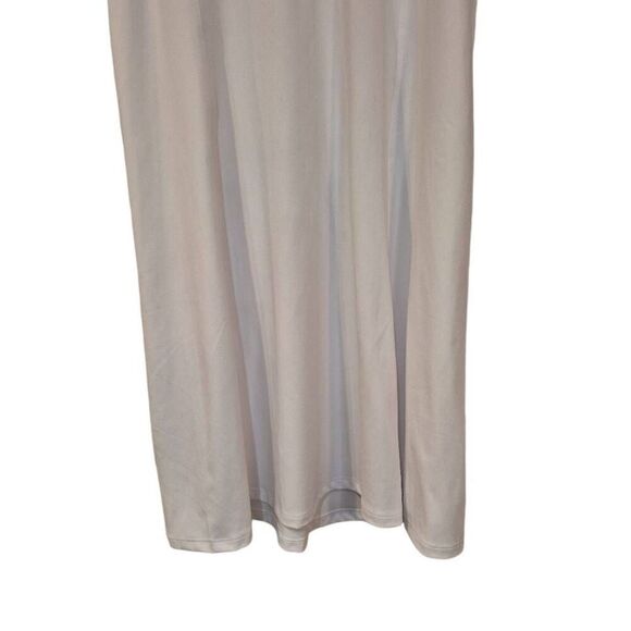 90 Degrees Women's White Poly/Spandex Lux Monet Sleeveless Tennis Golf Dress NEW - Picture 4 of 9